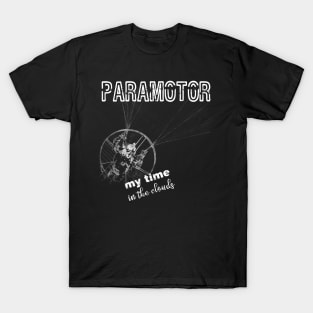 PPG Paramotoring and Paraglider - Paramotor T-Shirt - Paragliding Gift T-Shirt